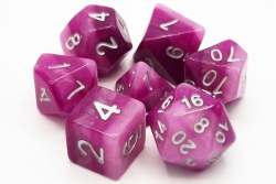 7-set Gradients - Shades of Violet Dice Set