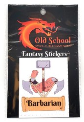 OSD Fantasy Stickers - Barbarian