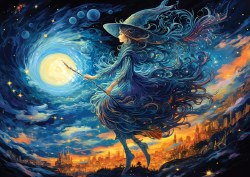 Witch's Night Out 1000pc Puzzle