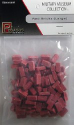 Large Red Bricks (Resin)