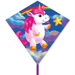 25" Diamond Kite - Chonky Unicorn
