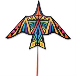 Thunderbird Kite - 90 in. Rainbow Geometric