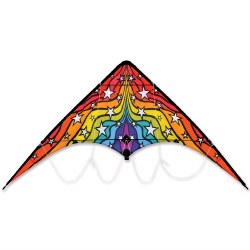 Zoomer 2.0 Sport Kite - Rainbow Stars