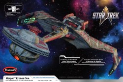 1/350 Star trek 6: Klingon Kronos One Model