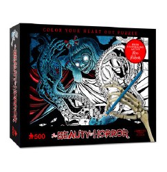 The Beauty of Horror - 500pc Coloring Puzzle