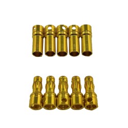 3.5mm Gold Plated Banana Plugs