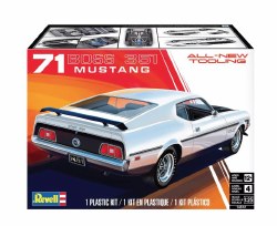 1/25 1971 Mustang Boss 351 Model Kit