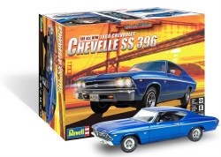 1/25 1969 Chevy Chevelle SS 396 Plastic Model Kit