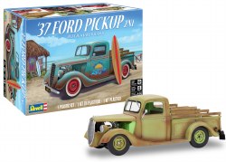 1/25 1937 Ford Pickup 2n1 with Surfboard Plastic Model Kit