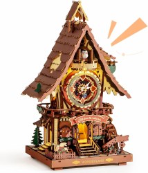 Cuckoo Clock Mechanical 3D Wooden Puzzle