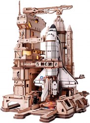 Space Shuttle Mechanical 3D Wooden Puzzle