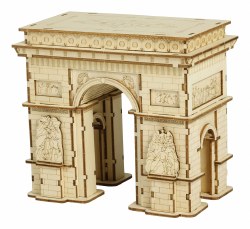 3D Wooden  Arc de Triomphe