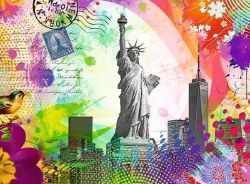 New York Postcard 500pc Puzzle