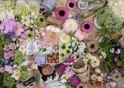 For the Love of Flowers 1000pc Puzzle