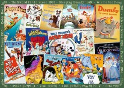 Disney Vintage Movie Posters 1000pc Puzzle