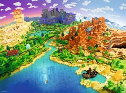 World of Minecraft 500pc Puzzle