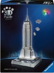 Empire State Building with Light 241pc 3D Puzzle
