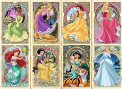 Art Nouveau Princess 1000 Piece Puzzle