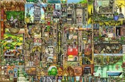 Colin Thompson: Bizarre Town 5000pc Puzzle