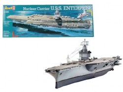 1/720 USS Enterprise Nuclear Carrier Plastic Model Kit