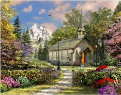 Mountain View Chapel - 500pc Puzzle