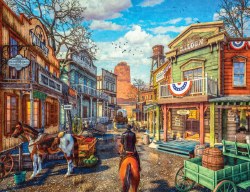 Old Western Town 500pc Puzzle