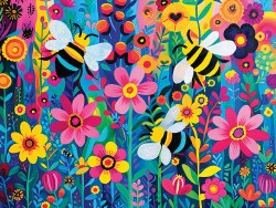 Busy Bee Garden 500pc Puzzle