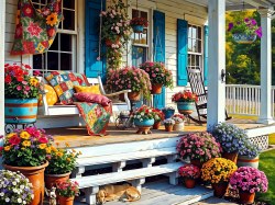 Front Porch 500pc Puzzle