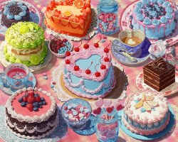 Vintage Cakes 500pc Puzzle