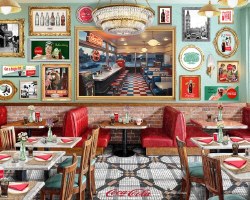 Coca-Cola Cafe 500pc Puzzle