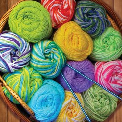 Colorful Yarn - 500pc Puzzle