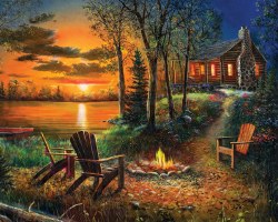 Summer Sunset 1000pc Puzzle