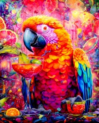 Paradise Parrot 1000pc Puzzle