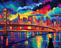 Midnight in San Francisco 1000pc Puzzle