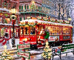 Christmas Trolley 1000pc Puzzle