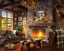 Hunting Retreat 1000pc Puzzle