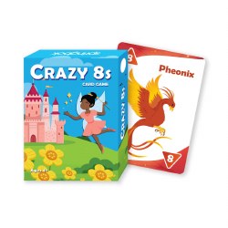 Crazy 8's Card Game Set