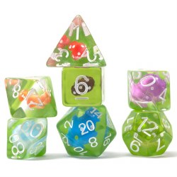7-set Mushroom Village Dice