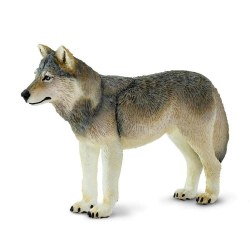 Gray Wolf Figure