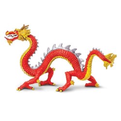 Horned Chinese Dragon Figure