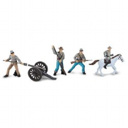 Toob - Civil War Confederate Soldiers  #2 (6 pcs)