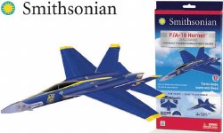 Smithsonian F/A - 18 Hornet Blue Angels Glider Kit