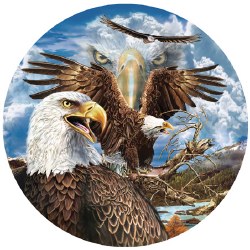 Round: 13 Eagles - 1000pc Puzzle