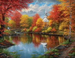 Autumn Tranquility 1000+pc Puzzle