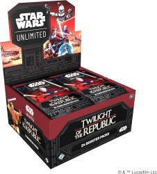 Star Wars: Unlimited Twilight of the Republic Booster Display