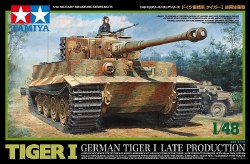 1/48 German Tiger 1 Late Production Model Kit