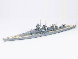 1/700  German Battlecruiser Gneisenau Plastic Model Kit