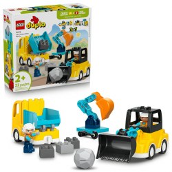 LEGO: Duplo: 3 in 1 Construction Vehicles (10475)