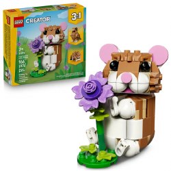 LEGO: Creator: 3in1 Cute Hamster with Flower (31376)