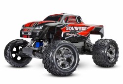 1/10 Stampede XL-5 2WD w/ USB-C Monster Truck - Red